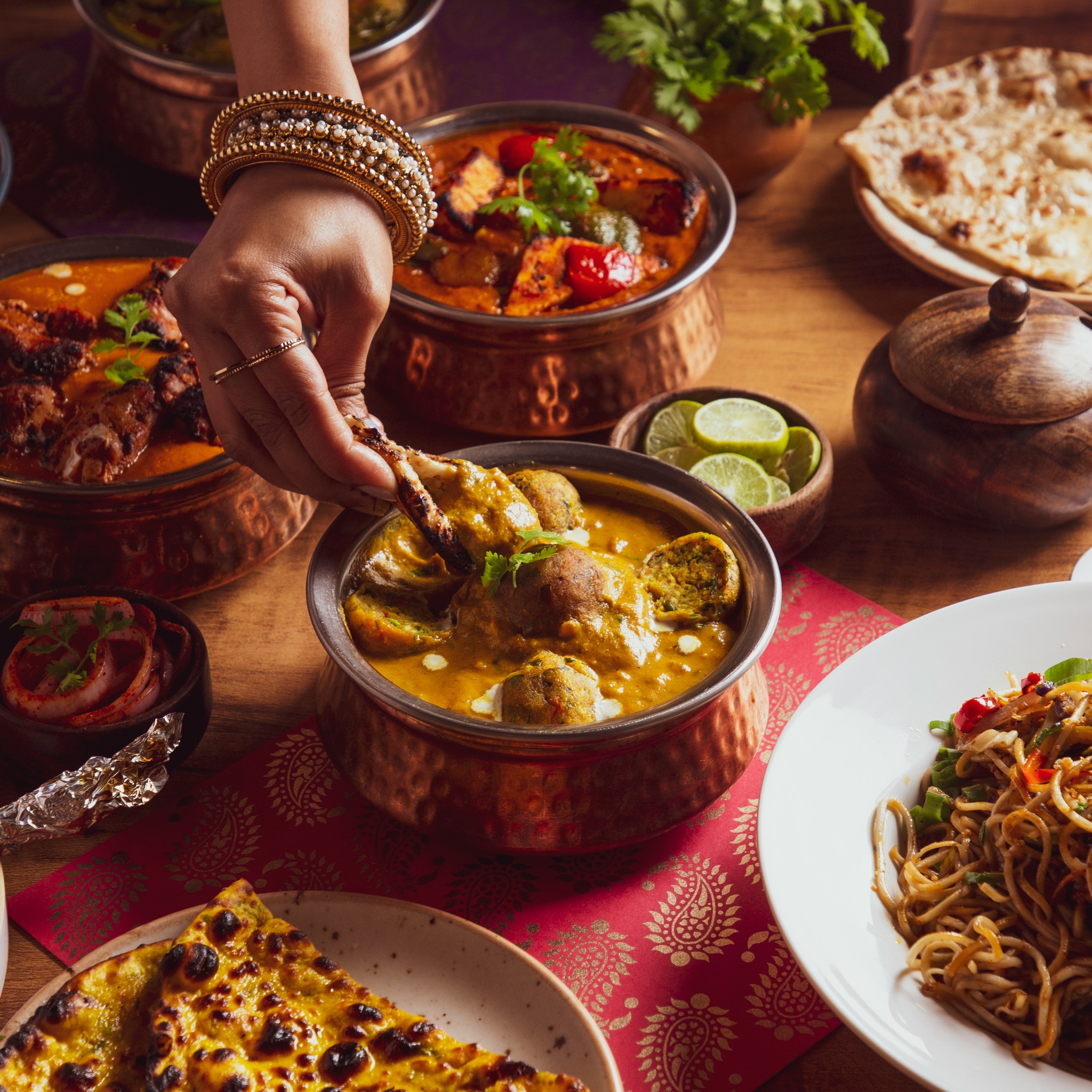 Indian Food Spread